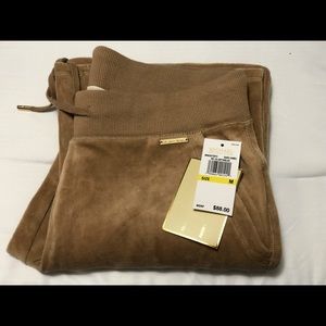 NWT Michael Kors Velour Pull On Pants
